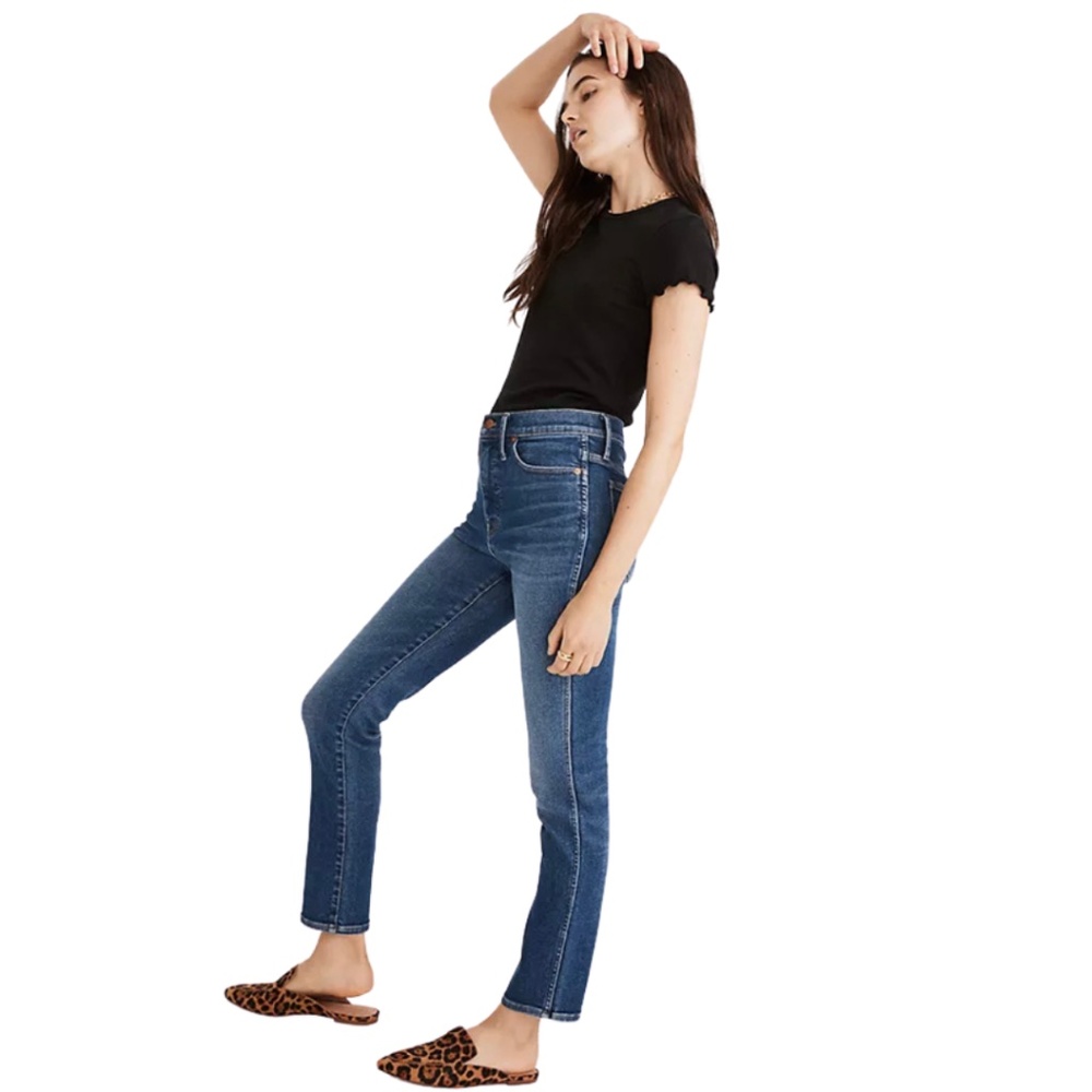 Madewell Stovepipe Manchester Wash Jeans AN335